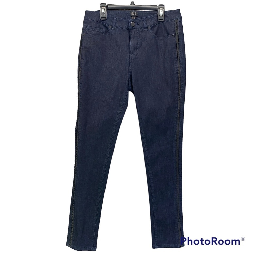 GILI Straight Leg Jeans Blue & Black Women Size | 10